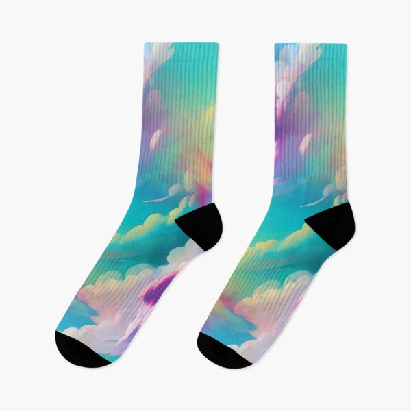 Item preview, Dreamy Colorful Clouds designed and sold by wildredhead.