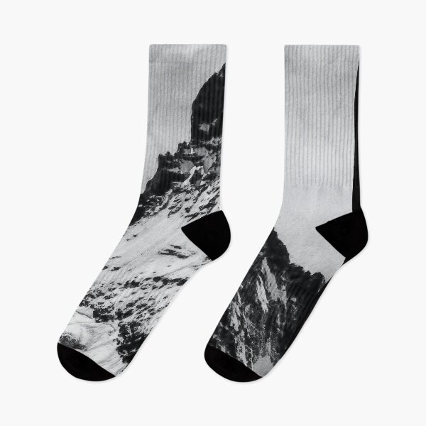 Item preview, Monochrome Matterhorn Mountain Switzerland Zermatt, Grayscale European Swiss Alps Mountains, Monochromatic Winter Matterhorn Landscape Oil Paint, Switzerland Highest Peak  designed and sold by Paintcorner.
