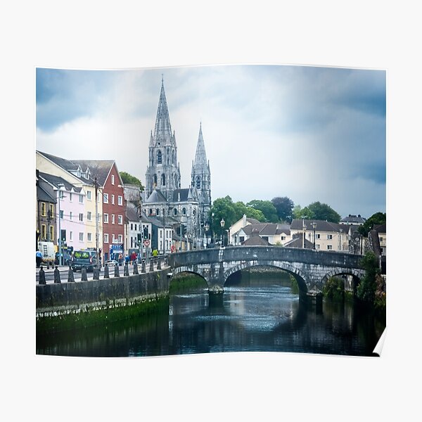 Saint Fin Barre's Cathedral In Cork Ireland Poster