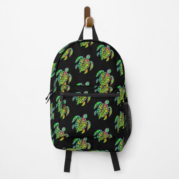 Item preview, Green Tie Dye Turtle Sea Trippy, hippie , rainbow designed and sold by tiedye4life.