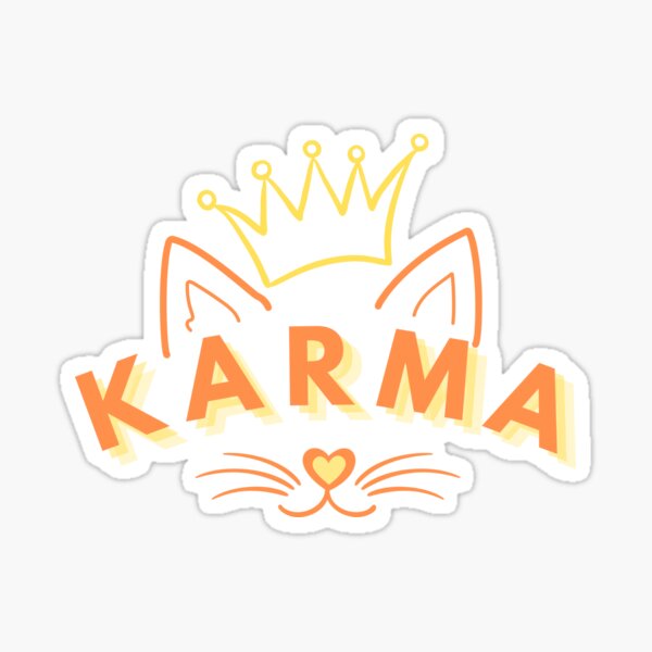 I Keep My Side of the Street Clean Karma Sticker
