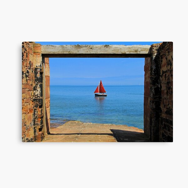 Abandoned Lifeboat Station Slipway Yacht Canvas Print
