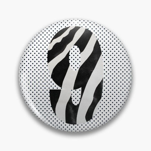 Item preview, Zebra Pattern No.9 Number nine Mono Nine Years Old Birthday Sport Squad Trasparent designed and sold by 27th-Tee.