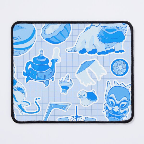 Item preview, Avatar The Last Airbender Blue Grid designed and sold by DigiMURR.