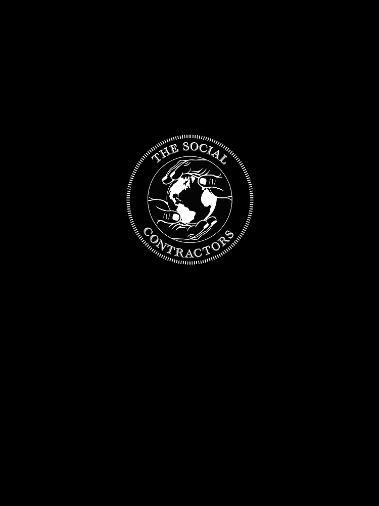 Thumbnail 5 of 5, Graphic T-Shirt, The Social Contractors designed and sold by Jag2.