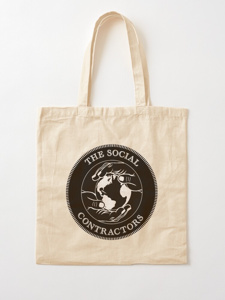 Thumbnail 2 of 5, Tote Bag, The Social Contractors designed and sold by Jag2.