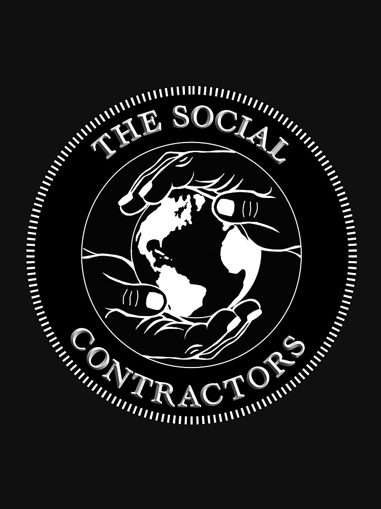 Thumbnail 7 of 7, Classic T-Shirt, The Social Contractors designed and sold by Jag2.