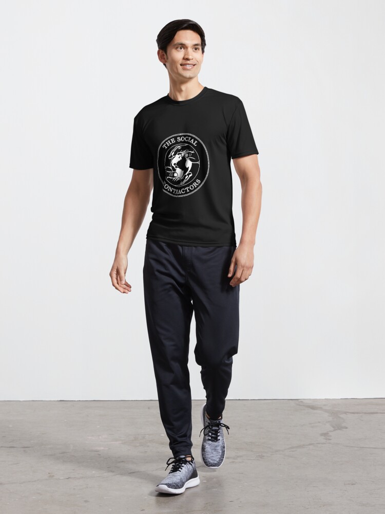 Thumbnail 5 of 7, Active T-Shirt, The Social Contractors designed and sold by Jag2.