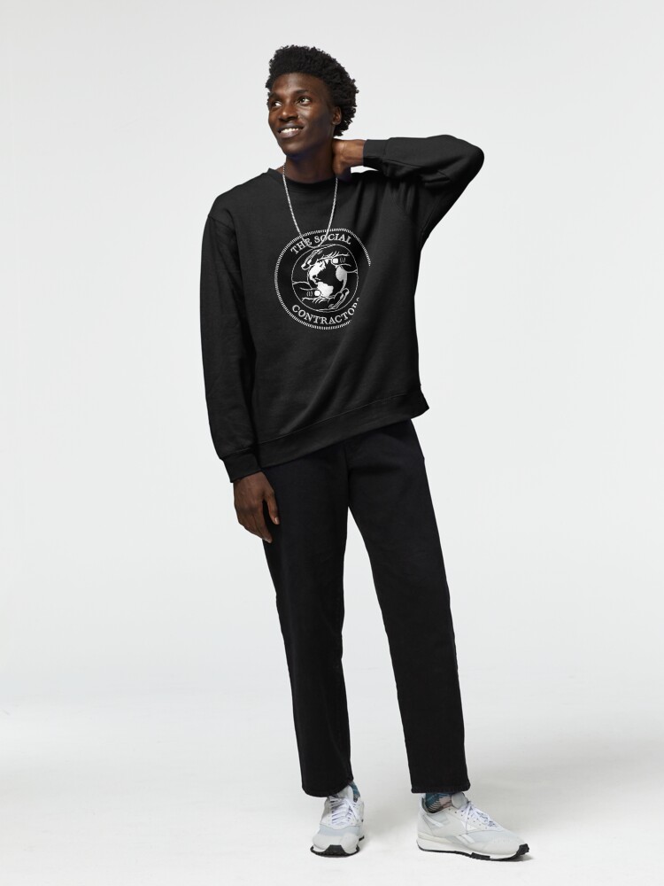 Thumbnail 3 of 7, Pullover Sweatshirt, The Social Contractors designed and sold by Jag2.