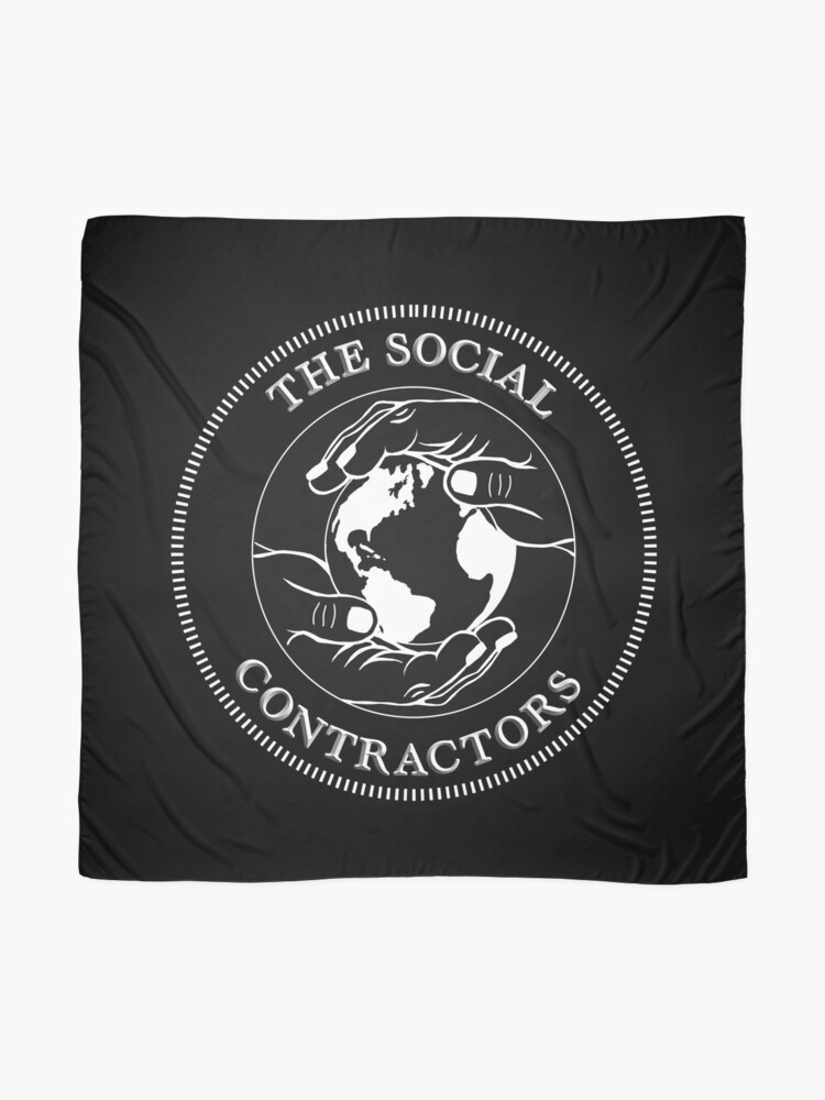 Thumbnail 2 of 3, Scarf, The Social Contractors designed and sold by Jag2.