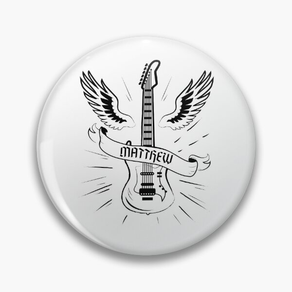 Item preview, MATTHEW NAME: MATTHEW HARD ROCK GUITAR DESIGN. designed and sold by AlexRelax.