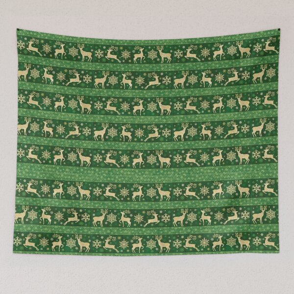Item preview, Reindeer Snowflake Pattern designed and sold by Mseabro.