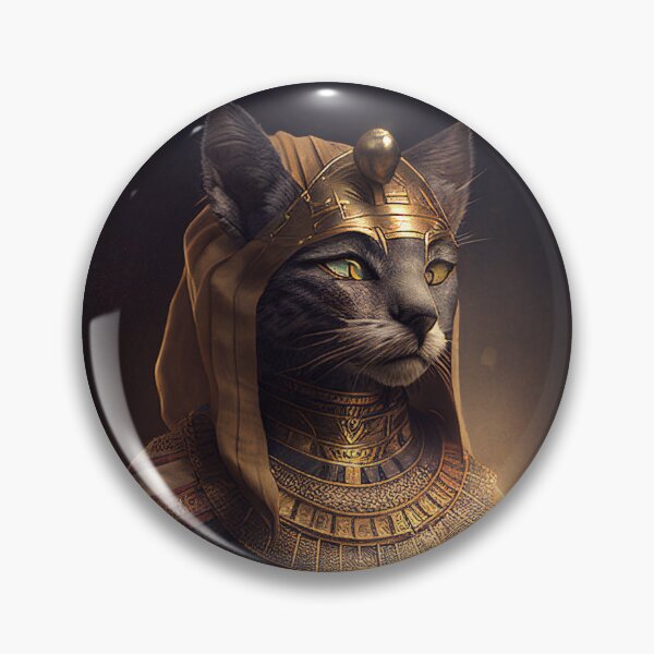 Item preview, Royal Cat of Ancient Egypt designed and sold by kansaikate.