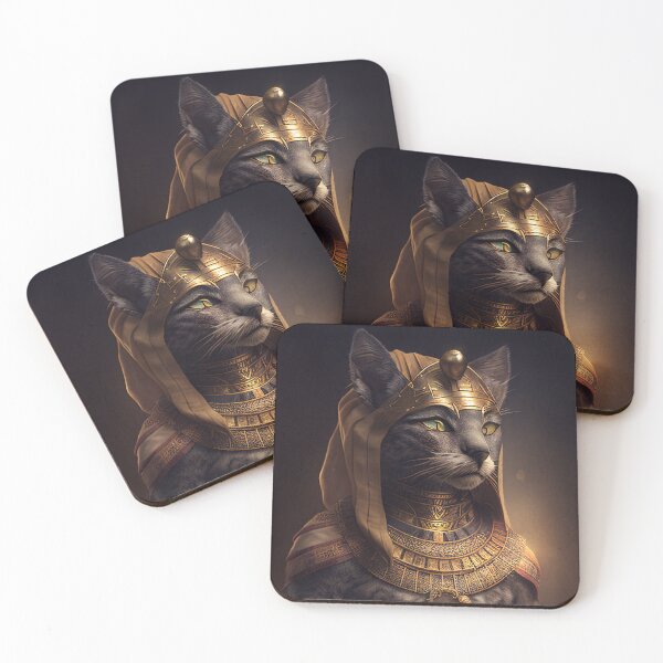 Item preview, Royal Cat of Ancient Egypt designed and sold by kansaikate.