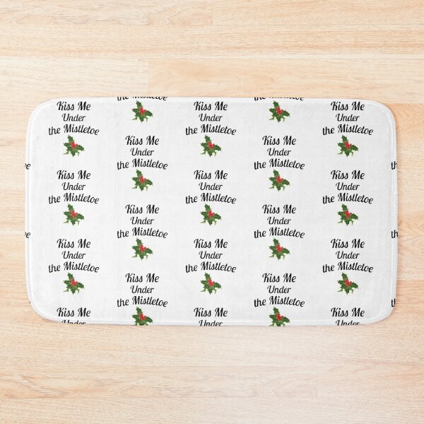 Item preview, Kiss Me Under The Mistletoe designed and sold by LookUpCreations.