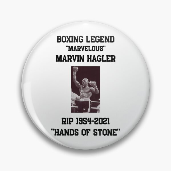 Item preview, Marvelous Marvin Hagler World Champion RIP 1954-2021 designed and sold by Monoslothshop.