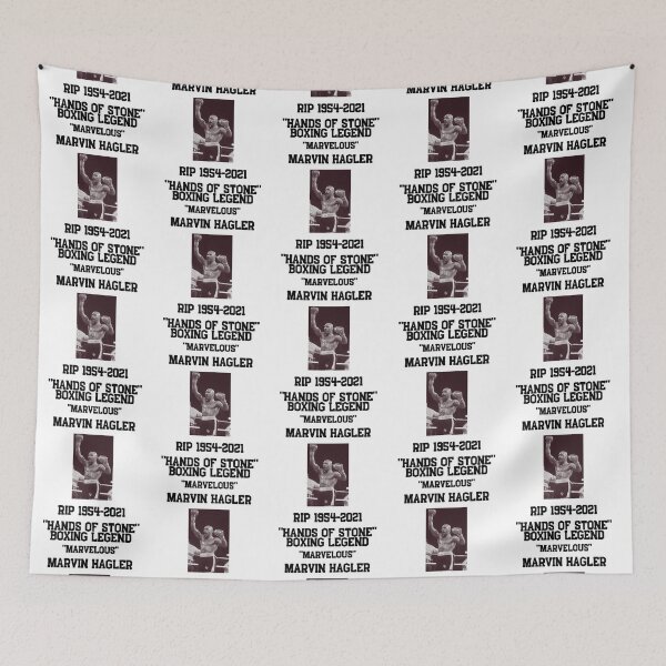 Item preview, Marvelous Marvin Hagler World Champion RIP 1954-2021 designed and sold by Monoslothshop.