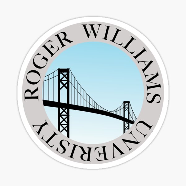 Item preview, RWU Circle With Mt. Hope Bridge  designed and sold by rwugymnastics23.