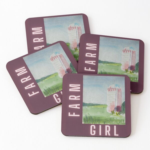 Item preview, Farm Girl And Silo v1 designed and sold by StephSquared.