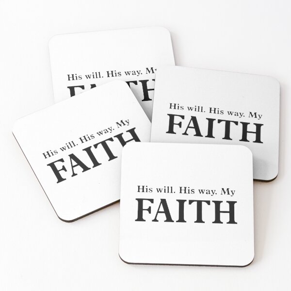 Item preview, His Will. His Way. My FAITH designed and sold by Rowena Jones.