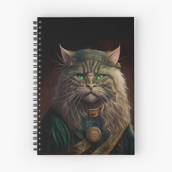 Item preview, Celtic Cheiftan Cat designed and sold by kansaikate.