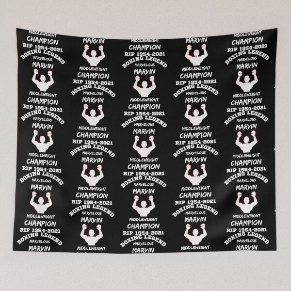 Item preview, RIP Marvelous Marvin Hagler Boxing Legend 1954-2021 designed and sold by Monoslothshop.