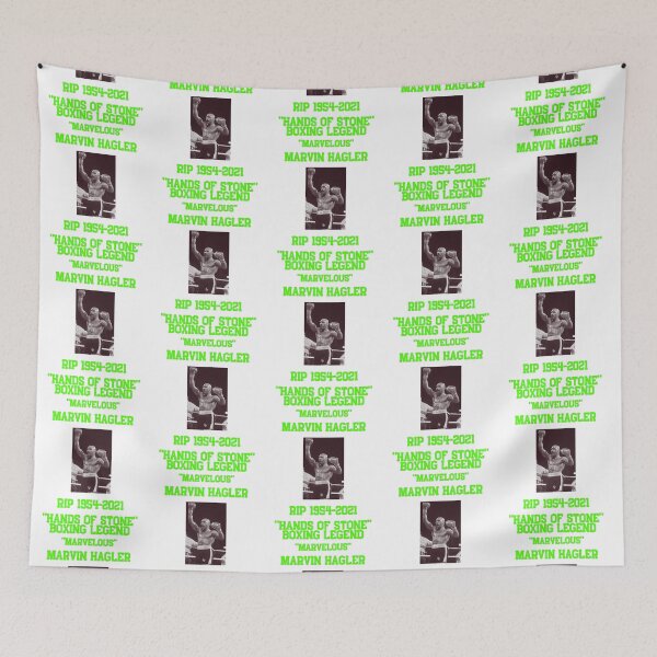 Item preview, RIP Marvelous Marvin Hagler Hands Of Stone designed and sold by Monoslothshop.