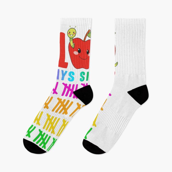 Item preview, Happy 100 Days Smarter Colourful Tally Mark Back To School designed and sold by SamArtistbyAUS.