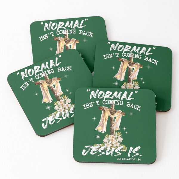 Item preview, Jesus Christian Normal Isnt Coming Back Jesus Is Religious Cross Gifts designed and sold by FamilyRoyal.