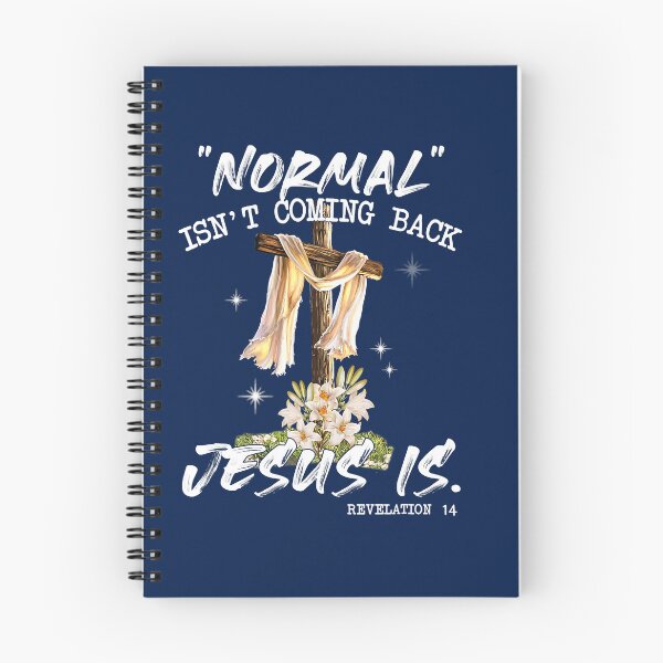 Item preview, Jesus Christian Normal Isnt Coming Back Jesus Is Religious Cross Gifts designed and sold by FamilyRoyal.