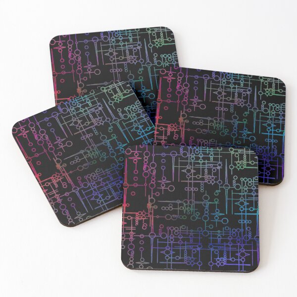 Item preview, Multi Coloured Kree Symbols designed and sold by believeluna.