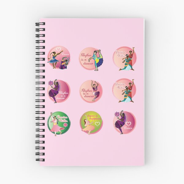 Item preview, Spotlight Dancers Pink Set of 9  designed and sold by umasharda.