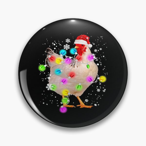 Item preview, Chicken snow happy light Christmas258 designed and sold by FamilyRoyal.
