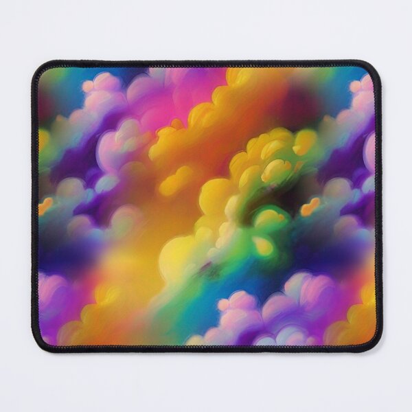 Item preview, Rainbow Colored Clouds designed and sold by wildredhead.