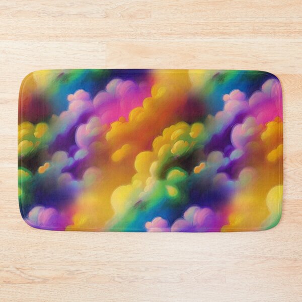 Item preview, Rainbow Colored Clouds designed and sold by wildredhead.