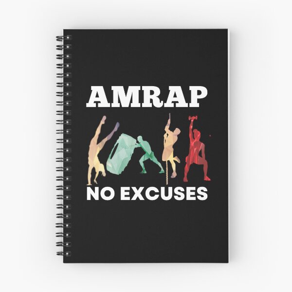 Item preview, No Excuses AMRAP Fittest Bootcamp For Her designed and sold by Desiznn.
