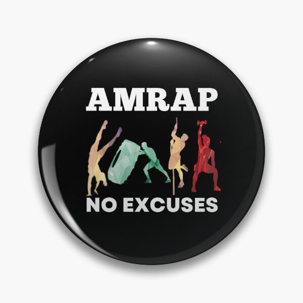 Item preview, No Excuses AMRAP Fittest Bootcamp For Her designed and sold by Desiznn.