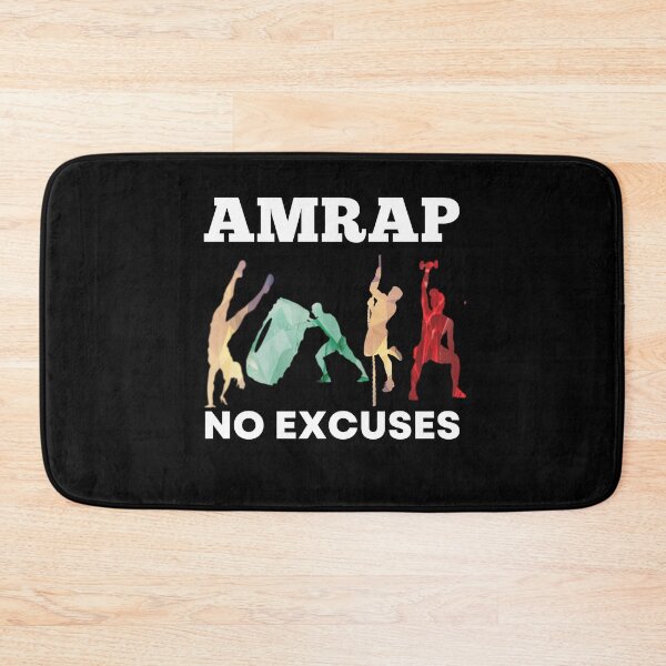 Item preview, No Excuses AMRAP Fittest Bootcamp For Her designed and sold by Desiznn.
