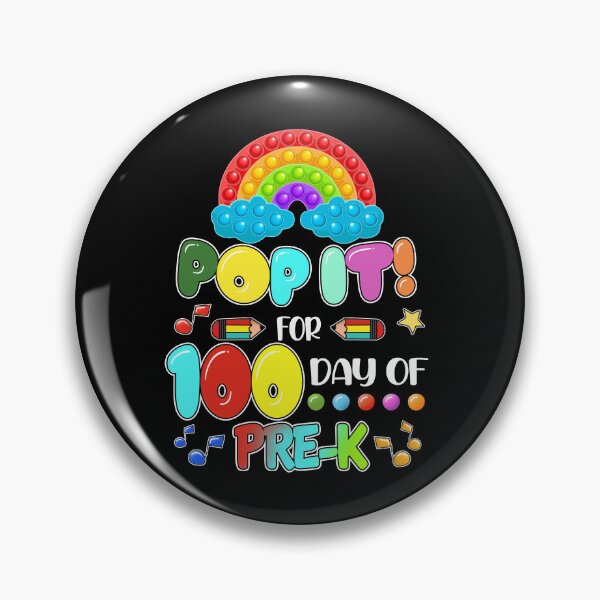 Item preview, Popit For 100 Day Of Pre-k School designed and sold by SamArtistbyAUS.