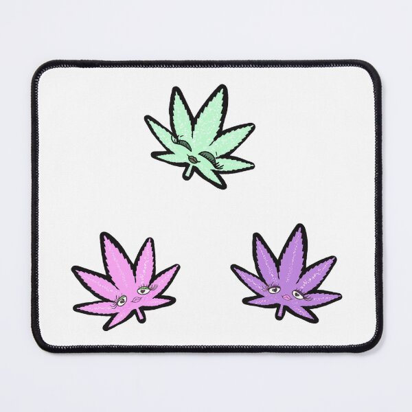 Item preview, pink weed bud designed and sold by rockangelrevival.