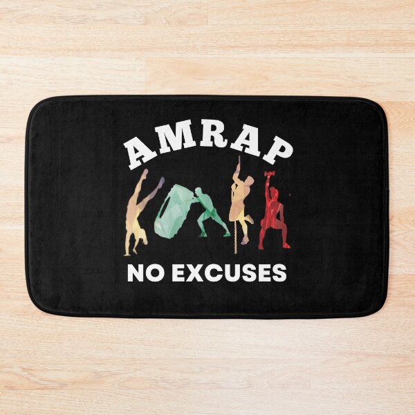 Item preview, No Excuses AMRAP Fittest Bootcamp For Him designed and sold by Desiznn.