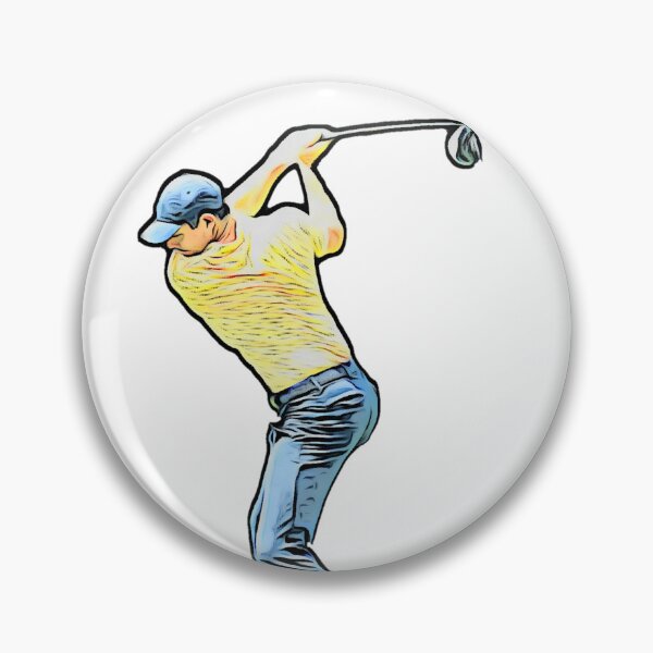 Item preview, Rory McIlroy bold cartoon  designed and sold by eNVy Co.