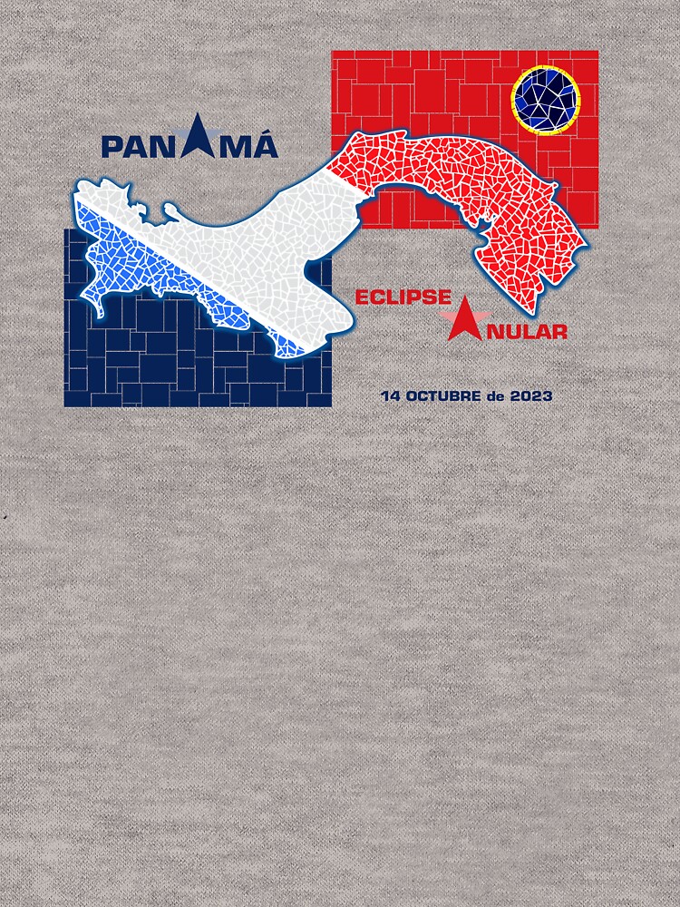 Thumbnail 5 of 5, Lightweight Hoodie, Panama Annular Eclipse 2023 designed and sold by Eclipse2024.