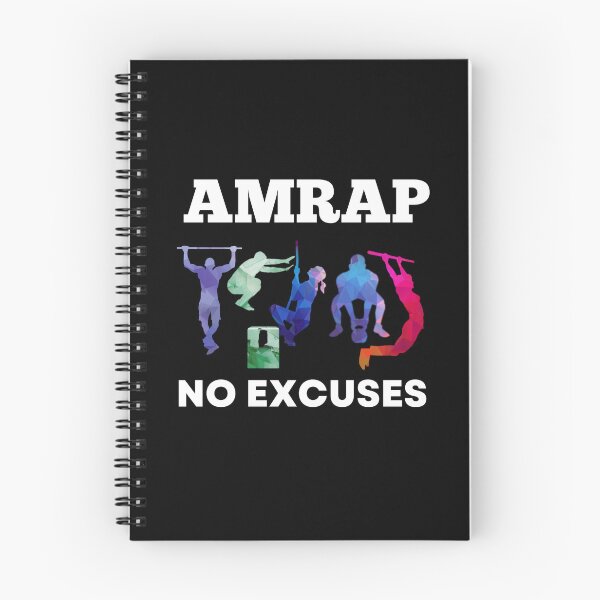 Item preview, No Excuses AMRAP The Fittest Bootcamp For Her designed and sold by Desiznn.