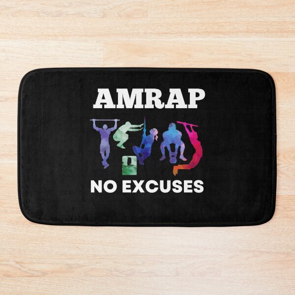 Item preview, No Excuses AMRAP The Fittest Bootcamp For Her designed and sold by Desiznn.