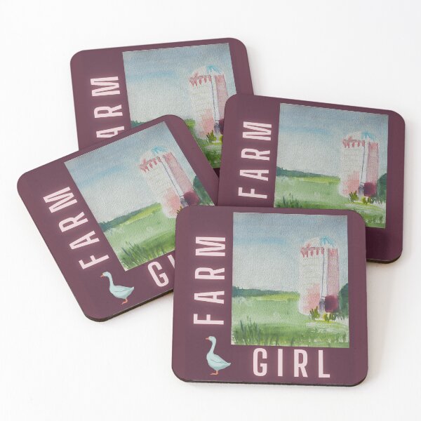 Item preview, Farm Girl & Silo v4 designed and sold by StephSquared.