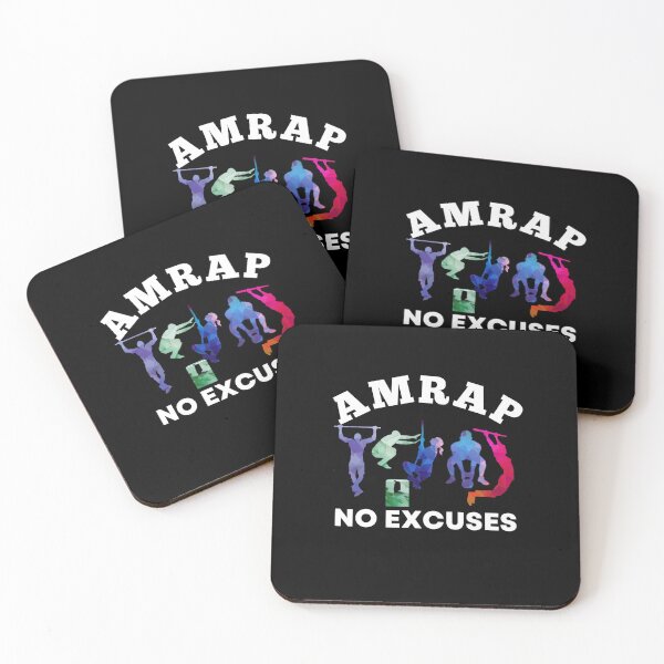 Item preview, No Excuses AMRAP The Fittest Bootcamp For Him designed and sold by Desiznn.