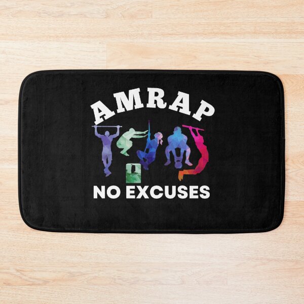 Item preview, No Excuses AMRAP The Fittest Bootcamp For Him designed and sold by Desiznn.
