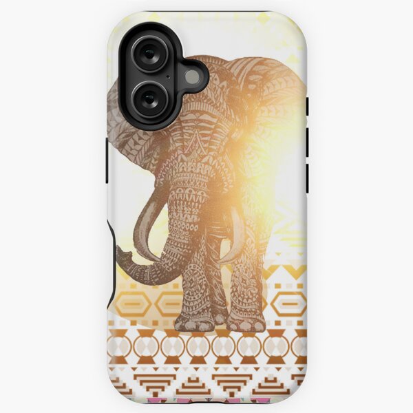 Aztec Elephant iPhone Tough Case