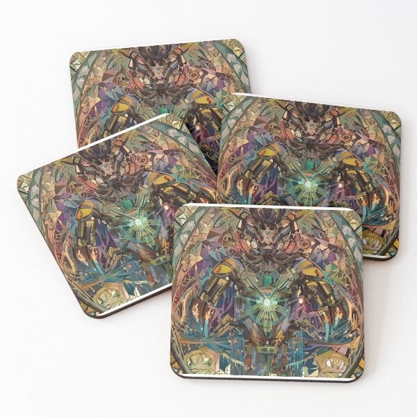 Item preview, Retro Abstract Multi Colour Pattern designed and sold by Bashini.